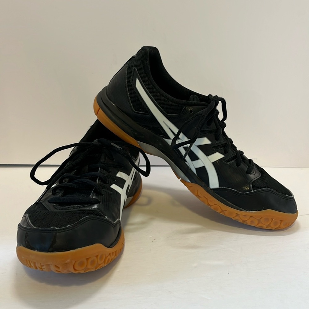 ASICS Women's Black and White Athletic Shoes